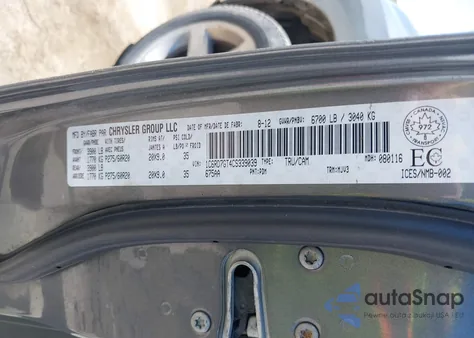 2012 Ram 1500 Slt from USA, damaged, VIN 1C6RD7GT4CS339039